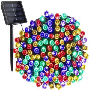 LUCES DE LED PARA NAVIDAD CON PANEL SOLAR DE 200LUM 20M