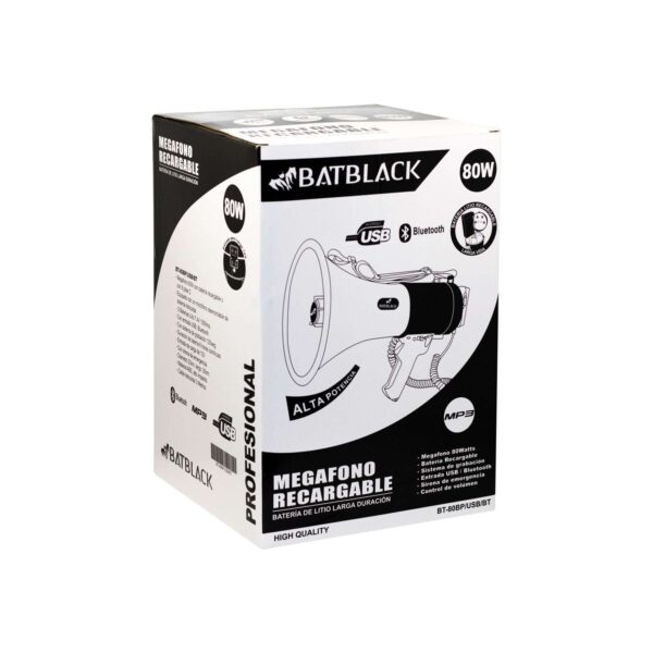 MEGAFONO 200W RECARGABLE