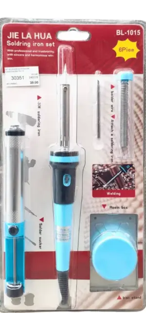 KIT ACCESORIOS PARA SOLDAR  BL-1015
