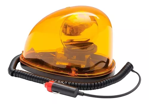 CIRCULINA CON BASE IMANTADA FULL MAX 12V COLOR AMBAR