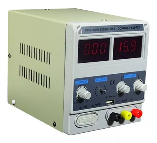 FUENTE REGULABLE DE 0-30V 2AMP PELLTRON