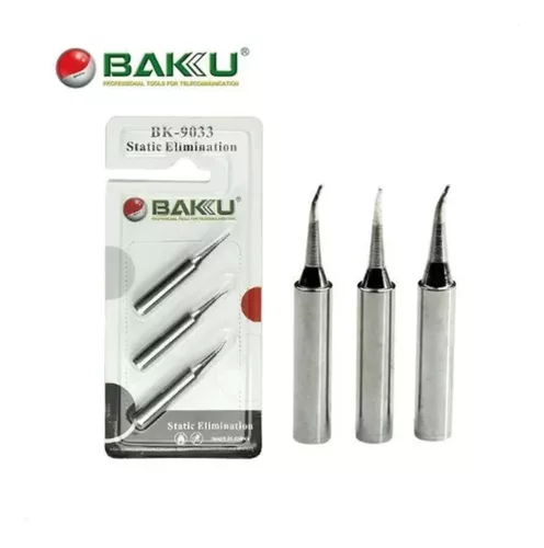 Repuesto Jgo Puntas Para Cautin 3 Pzas Baku