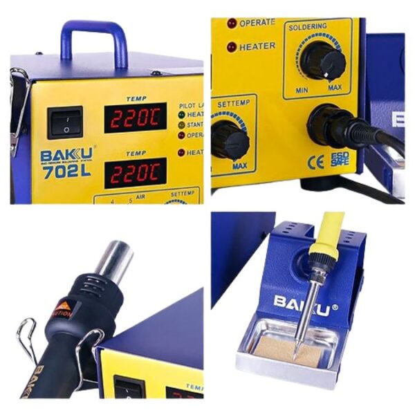 ESTACION DE CALOR 2 PANTALLAS BAKU