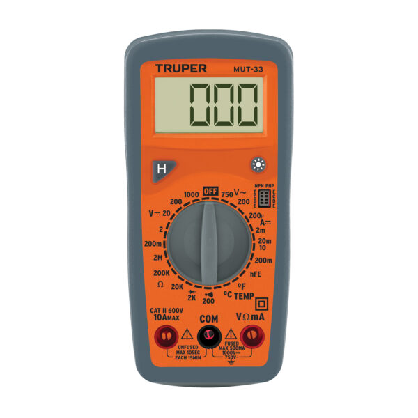 MULTIMETRO TRUPER MUT-33 10401