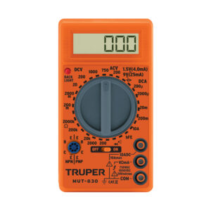 MULTIMETRO TRUPER MUT-830 10400