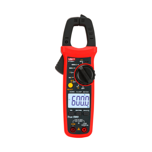 PINZA AMPERIMETRICA DIGITAL AC/DC 600A UNIT UT-204+