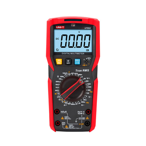 MULTIMETRO DIGITAL RMS C/TEMPERATURA UNIT UT-89X