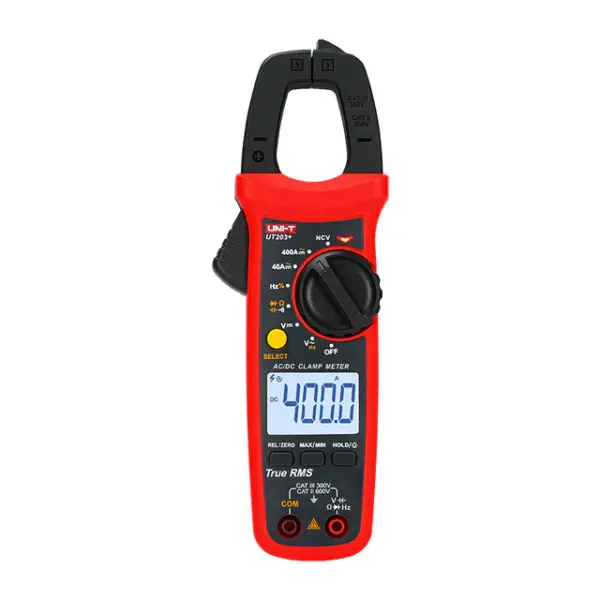 PINZA AMPERIMETRICA DIGITAL TRUE RMS UT-203+ UNI-T