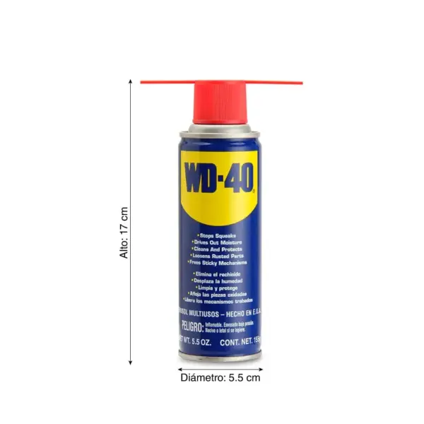 LUBRICANTE MULTIUSOS WD-40 5.5ONZ