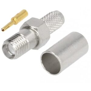 CONECTOR SMA HEMBRA NORMAL RG-58 AMPHENOL
