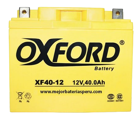 Batería Oxford VRLA XF40-12