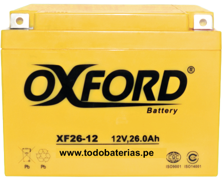 Batería para UPS Oxford XF26-12