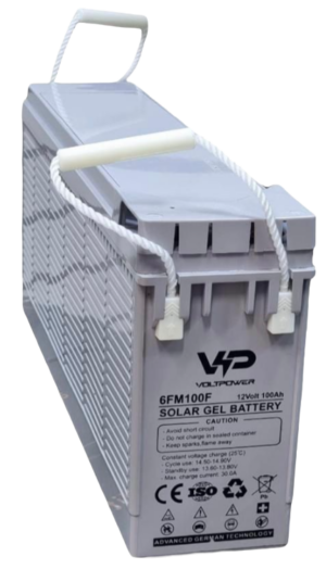 BATERIA VOLTPOWER TERMINAL FRONTAL 100AH GEL