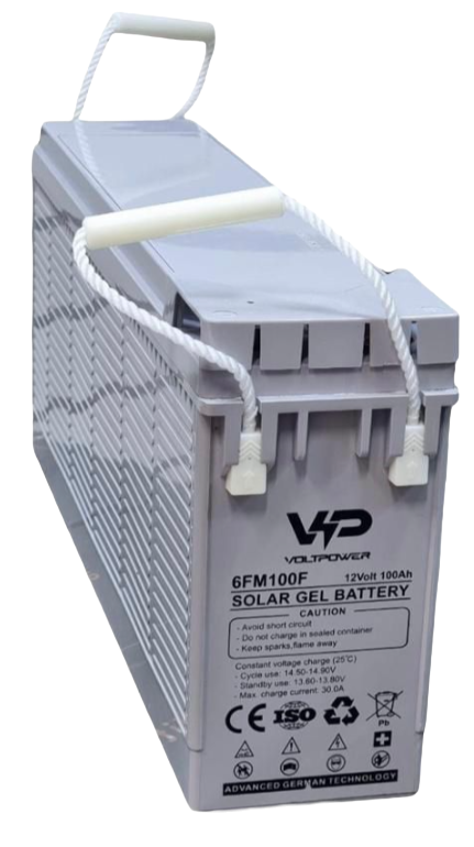 BATERIA VOLTPOWER TERMINAL FRONTAL 100AH GEL
