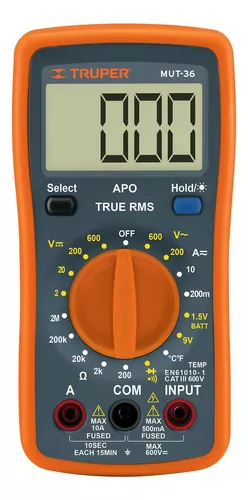 MULTIMETRO TRUPER MUT-36
